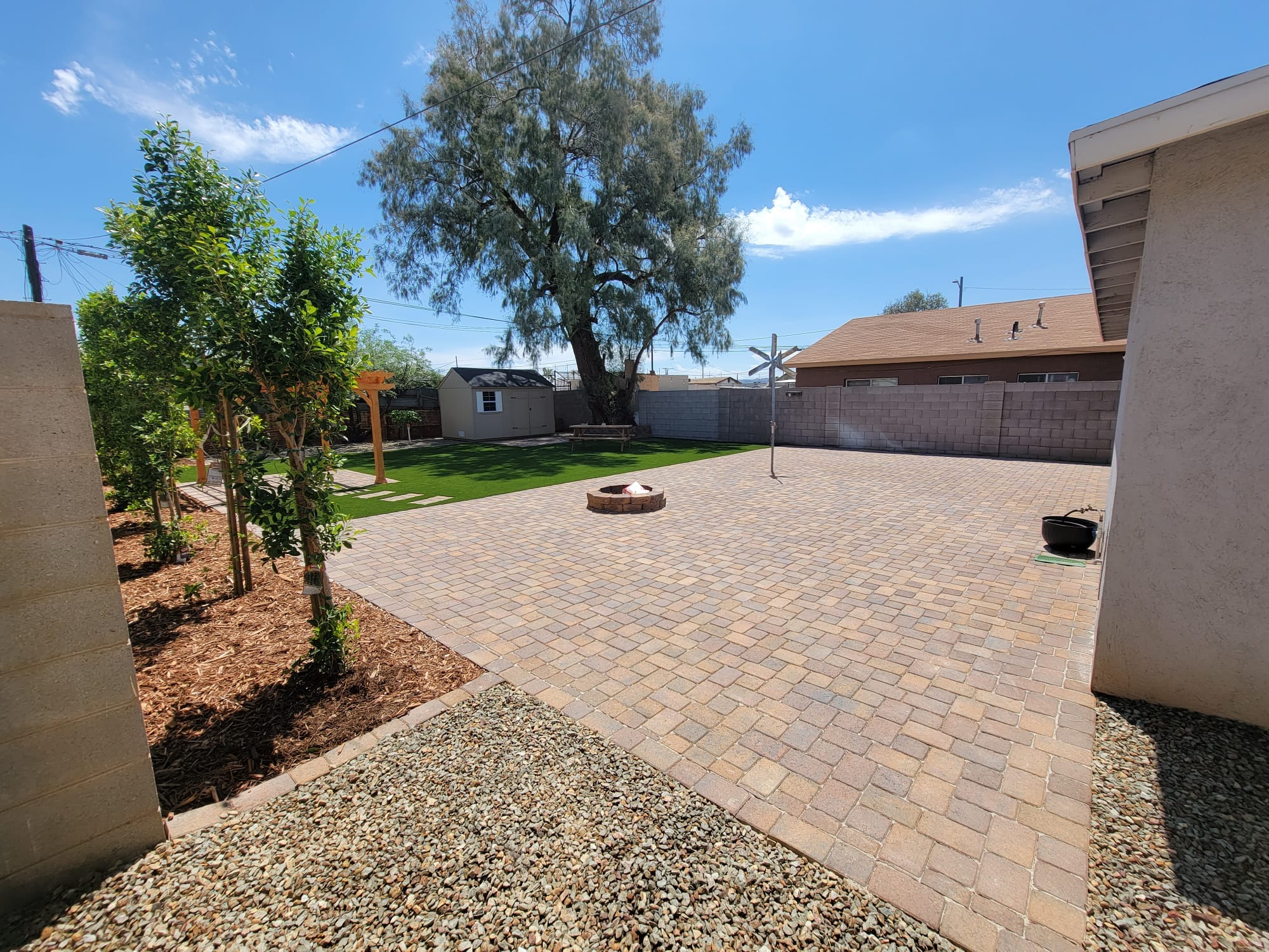image of community members planting trees